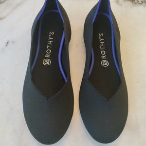 ROTHY'S "The Flat" Shoe Black - Size 10.5